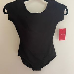 Capezio Girl’s Black Leotard CC400C